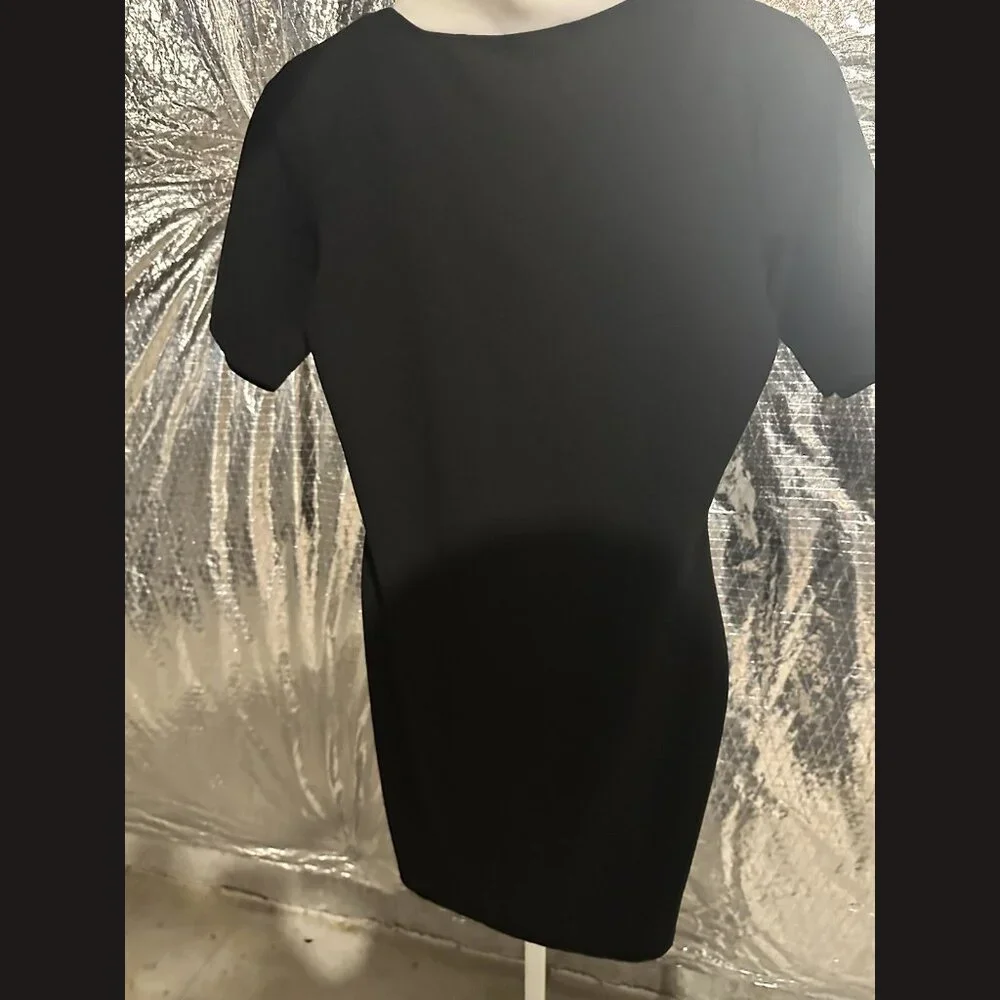 Pretty Little Thing Color Block Bodycon Dress Size 8 | Half Zip‎ Closure Style